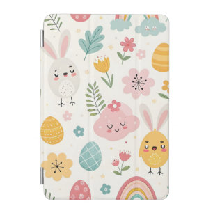 Easter Bunny Pattern iPad Mini Cover