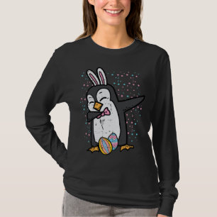 Easter Bunny Penguin Dab Dance Girls Boys Kids To T-Shirt