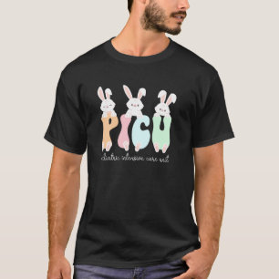 Easter Bunny PICU Easter Day Pediatric Intensive C T-Shirt