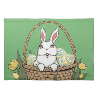 Easter Bunny Place Mats Easter Party Decor