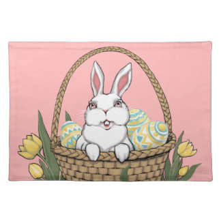 Easter Bunny Place Mats Easter Party Decor