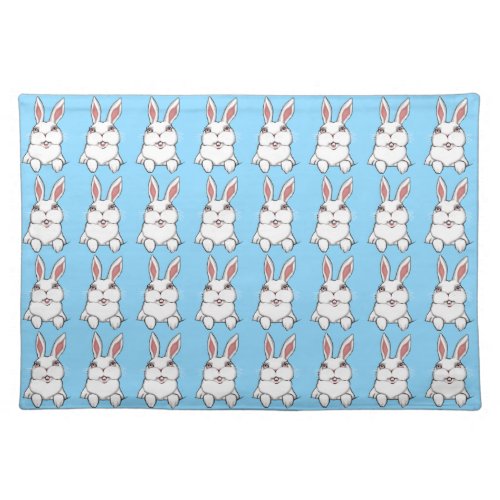 Easter Bunny Place Mats Easter Party Decor