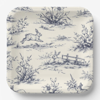 Easter Bunny Plates
