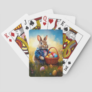 Easter Bunny Poker Cards
