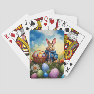 Easter Bunny Poker Cards