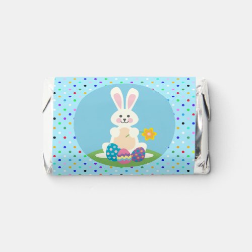 Easter Bunny Polka Dots Hersheys Miniatures