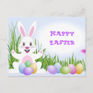 Easter Bunny Postcard