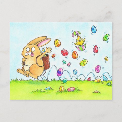 Easter Bunny  Postcard