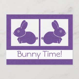 Easter Bunny Postcard