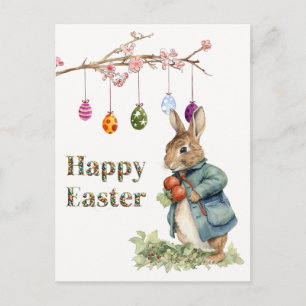 Easter Bunny Postcard