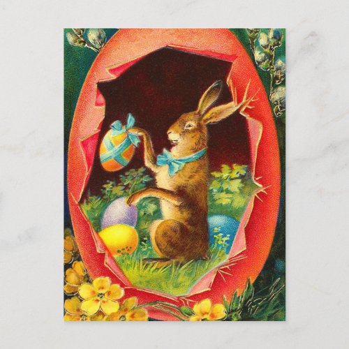 Easter Bunny Postcard