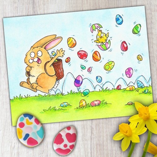 Easter Bunny  Postcard