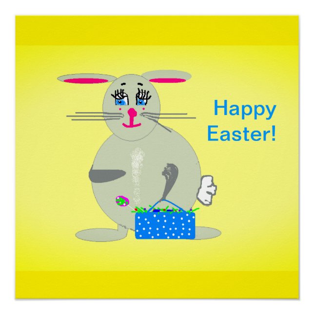 Easter Bunny Poster (Front)