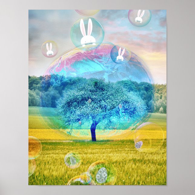  Easter Bunny Poster (Front)