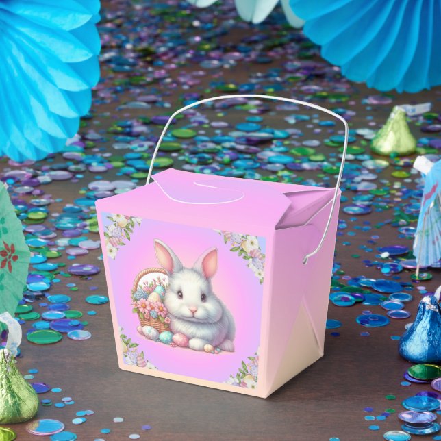 Easter Bunny Pretty Pastel Favor Boxes (Party)