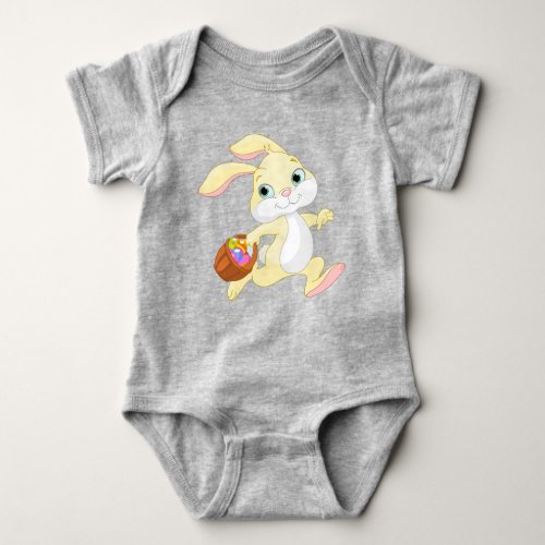 easter bunny rabbit animal baby bodysuit