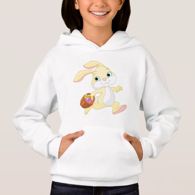 easter bunny rabbit animal hoodie (Front)