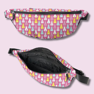 Easter Bunny Rabbit pattern Fanny Pack