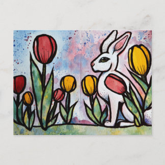 Easter Bunny Rabbits Nature Lovers Bunnies         Postcard