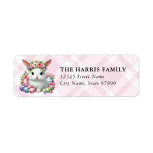 Easter Bunny Return Address Labels
