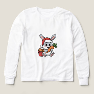 Easter Bunny’s Carrot Christmas Funny Cute Holiday Tri-Blend Shirts
