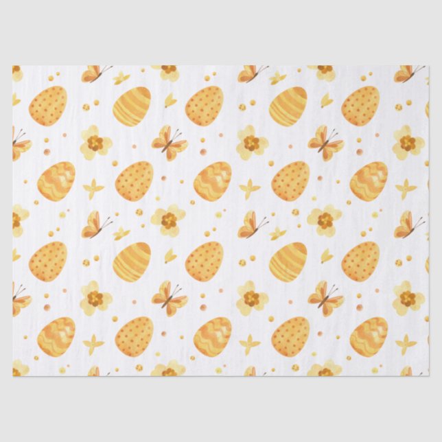 Easter Bunny - Seamless Patterns Tissue Paper (Front)