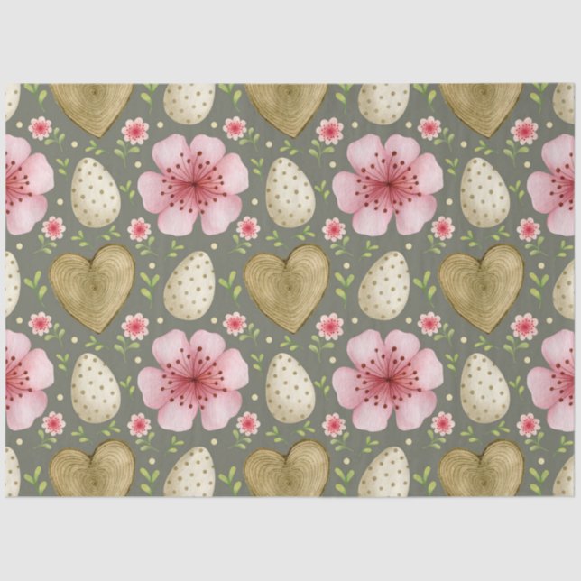 Easter Bunny Series Design 10 Tissue Paper (Front)