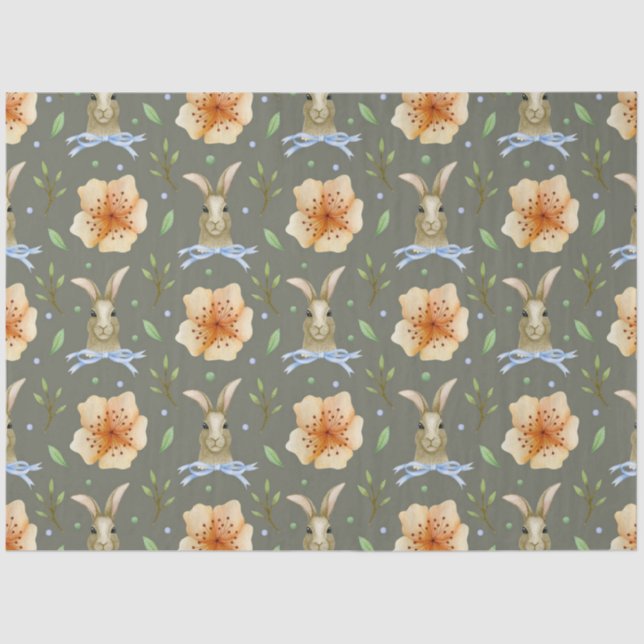 Easter Bunny Series Design 12 Tissue Paper (Front)