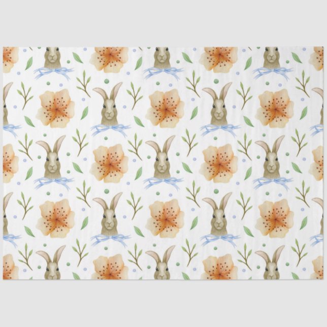 Easter Bunny Series Design 1 Tissue Paper (Front)