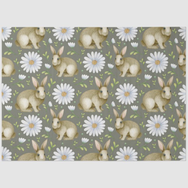 Easter Bunny Series Design 7 Tissue Paper (Front)