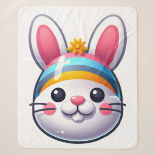 Easter Bunny Sherpa Blanket