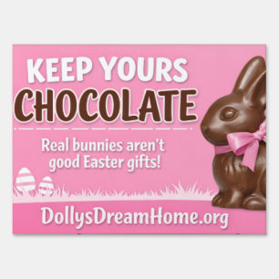Easter Bunny  Sign