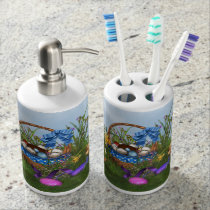 Easter Bunny Soap Dispenser & Toothbrush Holder Easter Bunny Soap Dispenser & Toothbrush Holder