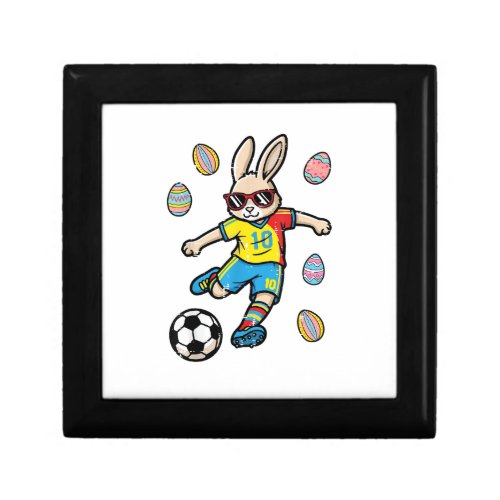 Easter Bunny Soccer Kick Rabbit Football Boys Kids Gift Box