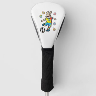 Easter Bunny Soccer Kick Rabbit Football Boys Kids Golf Head Cover