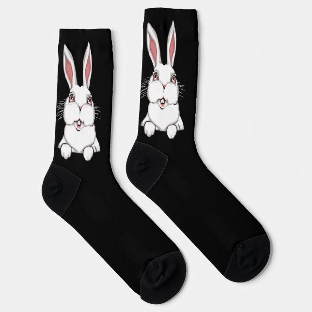 Easter Bunny Socks Festive Easter Socks Customize (Right)