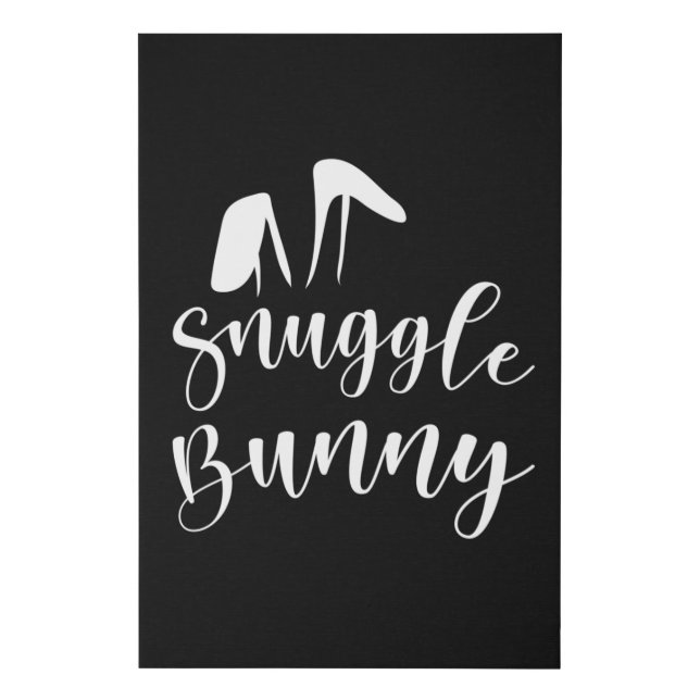 Easter Bunny Spring Easter Egg Eggs Funny Gift Faux Canvas Print (Front)