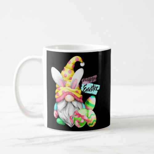 Easter Bunny Spring Gnome Easter Egg Hunting And B Coffee Mug