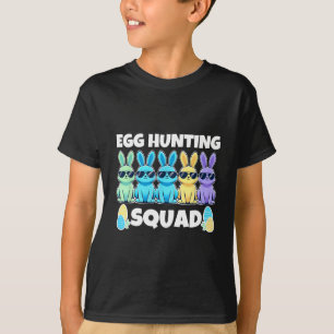 Easter Bunny Squad Humor Egg Hunting Day  T-Shirt