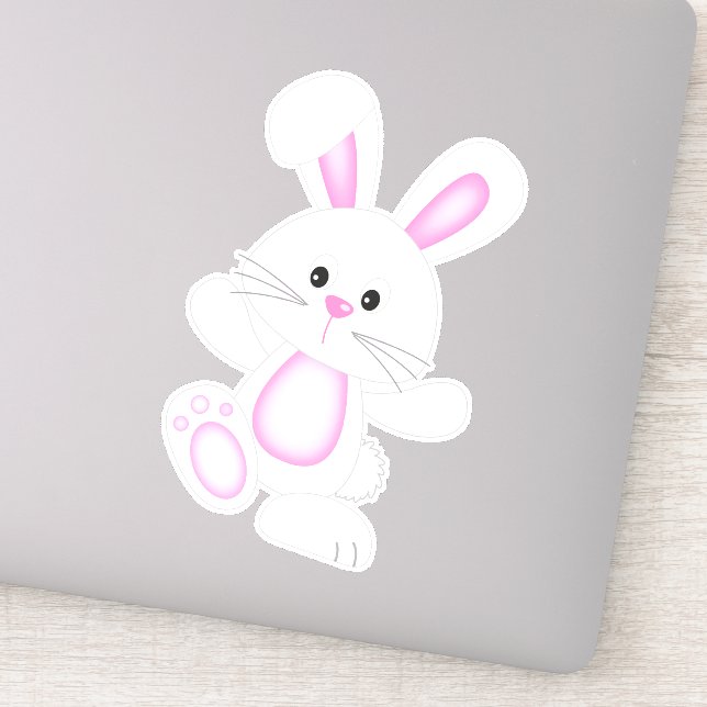 Easter Bunny Sticker (Detail)
