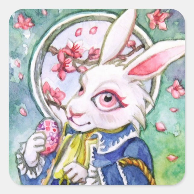 Easter Bunny Sticker (Front)