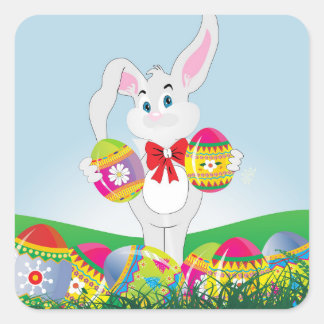 Easter Bunny Stickers