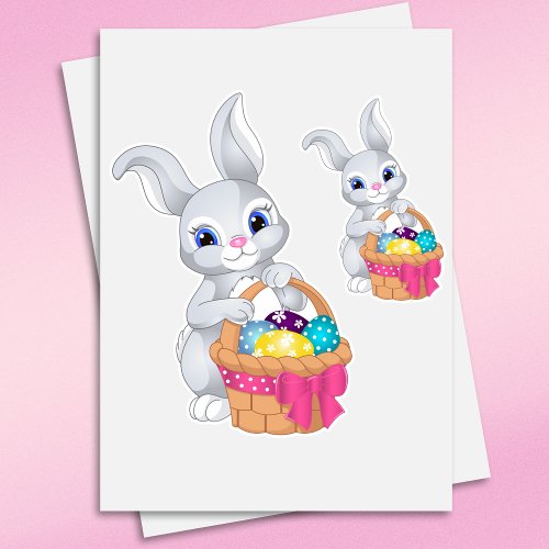 Easter Bunny Stickers