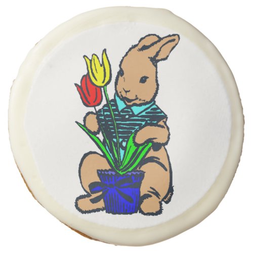 Easter Bunny Sugar Cookie