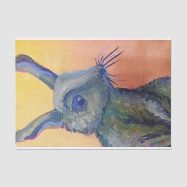 Easter bunny tissue paper (Front)