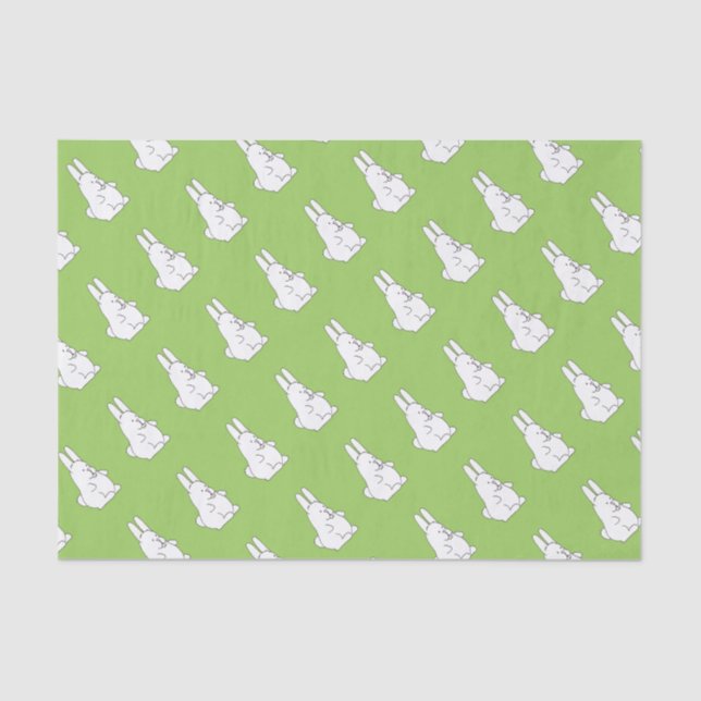 Easter bunny tissue paper (Front)