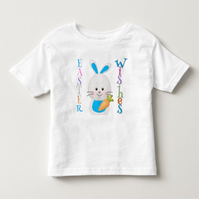 Easter Bunny Toddler T-Shirt (Front)