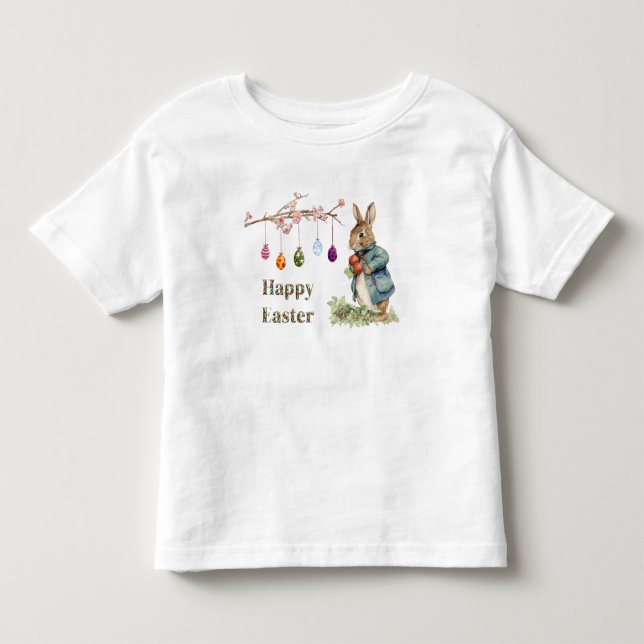 Easter Bunny  Toddler T-shirt (Front)