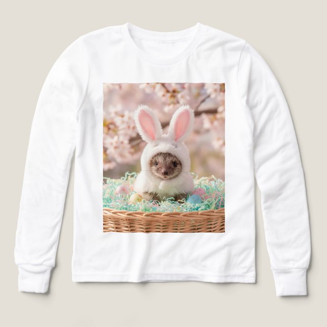 Easter Bunny Tri-Blend Shirts (Design Front)