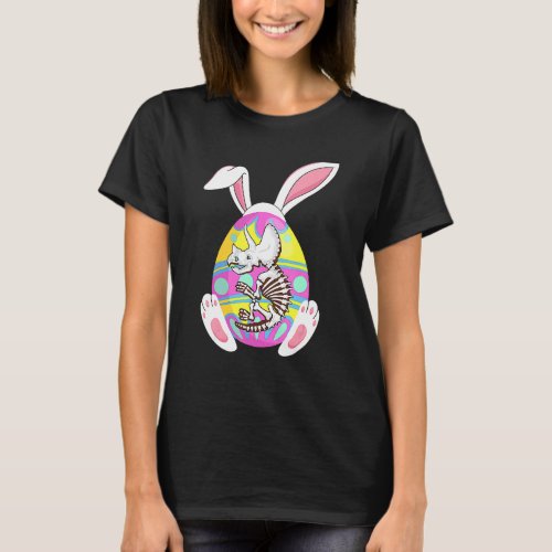 Easter Bunny Triceratops Dinosaur Egg Costume Boy  T_Shirt